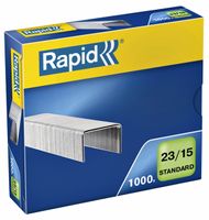 Nieten Rapid 23/15 gegalvaniseerd standaard 1000 stuks - thumbnail