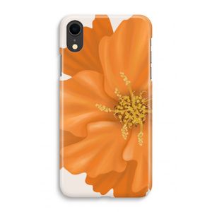 Orange Ellila flower: iPhone XR Volledig Geprint Hoesje