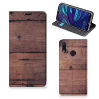 Huawei Y7 hoesje Y7 Pro (2019) Book Wallet Case Old Wood - thumbnail