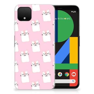 Google Pixel 4 XL TPU Hoesje Sleeping Cats