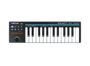 Nektar Impact GX Mini MIDI toetsenbord 25 toetsen USB Zwart