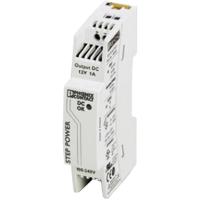 Phoenix Contact STEP-PS/1AC/12DC/1 DIN-rail netvoeding 12 V/DC 1.1 A 12 W Aantal uitgangen: 1 x Inhoud: 1 stuk(s) - thumbnail