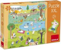 Goula Puzzle XXL Decreciente Campo Contourpuzzel 16 stuk(s)