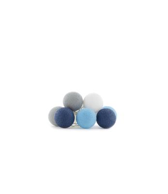 Cotton Ball Lights Regular lichtslinger blauw - Sailor Blue Cotton Ball Lights Regular lichtslinger blauw - Sailor Blue