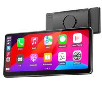 MINIX [2025 Volledig gelamineerd scherm] 60 fps draagbare draadloze carplay autoradio 8,9 inch 1920 * 720 HD touchscreen voor Carplay & Android Auto Stereo ontvanger ondersteunt stuurbediening