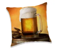 Bier sierkussen 40X40 cm - thumbnail