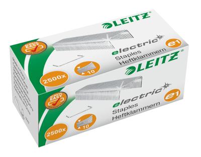 Leitz 55680000 Type nietje: E1 Nietjes 2500 stuk(s) Nietcapaciteit: 10 vel (80 g/m²)