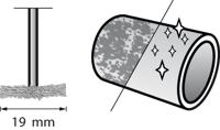 Dremel 26150535JA Messingborstel 535 Schacht-Ø 3.2 mm 2 stuk(s) - thumbnail