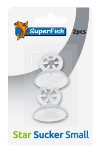 Superfish Sterzuigers Klein 2x - Essentieel Accessoire voor Stevige Aquaria Luchtslangen