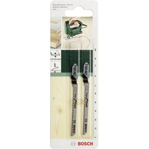 Bosch Accessories 2609256723 Decoupeerzaagblad HCS, T 101 AO Clean for Wood 2 stuk(s)