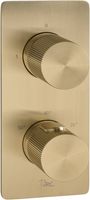 Ben Engraved Line Inbouw Thermostaatkraan Geborsteld Messing