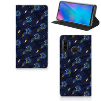 Hoesje met Magneet voor Huawei P30 Lite New Edition Voetbal