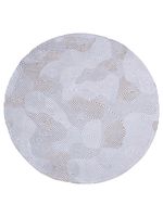 Louis de Poortere - Coral Meditation 9228 Oyster White Rond - 240 rond Vloerkleed - thumbnail