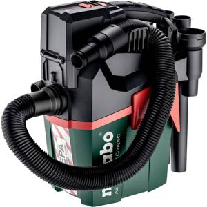 Metabo AS 18 HEPA PC COMPACT 602029850 Nat- en droogzuiger 6 l Zonder accu