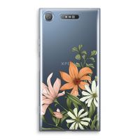 Floral bouquet: Sony Xperia XZ1 Transparant Hoesje - thumbnail