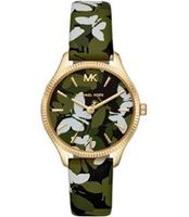 Horlogeband Michael Kors MK2811 Leder Multicolor 16mm - thumbnail