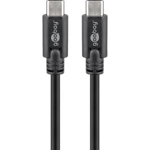 HL HL66507 USB-kabel USB 3.2 Gen 1 (3.1 Gen 1) 1,5 m USB C Zwart