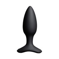 Lovense Hush Buttplug Zwart Silicium 1 stuk(s)