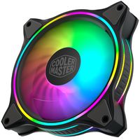 Cooler Master MasterFan MF120 Halo 3in1 Computer behuizing Ventilator 12 cm Zwart, Grijs - thumbnail