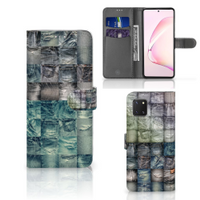 Wallet Case met Pasjes Samsung Note 10 Lite Spijkerbroeken