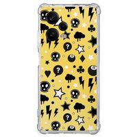 Extreme Case Xiaomi Redmi Note 12 Pro Punk Geel - thumbnail