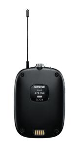 Shure SLXD1-K59 draadloze microfoonontvanger Draagbaar (bodypack-ontvanger)