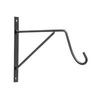 Mica Decorations 83236 haken voor bloempot, antraciet, 22,5 x 18 cm, meerkleurig