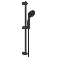 Grohe Vitalio Start Glijstangset - Handdouche - ø10cm - 2 straalsoorten - 60cm - Doucheslang - 175cm - mat zwart 279482430