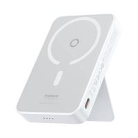 Baseus MagPro Magnetische Draadloze Power Bank - 20W, 5000mAh - Wit