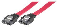 Deltaco SATA-05D SATA-kabel 0,5 m Rood