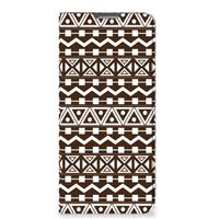 OPPO Reno8 Lite Hoesje met Magneet Aztec Brown