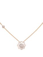 David Morris collier en or rose 18ct à pendentif en nacre