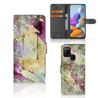 Hoesje Samsung Galaxy A21s Letter Painting