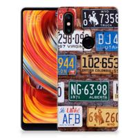 Xiaomi Mi Mix 2s Siliconen Hoesje met foto Kentekenplaten