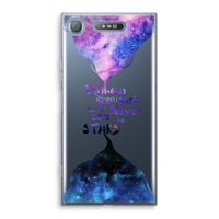 Stars quote: Sony Xperia XZ1 Transparant Hoesje - thumbnail