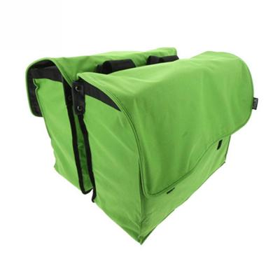 Dubbele Fietstas Simple Olive Canvas