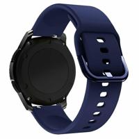 By Qubix - Siliconen sportband - Donkerblauw - Compatible met Xiaomi Redmi Watch 5 Active/Redmi Watch 5 Lite - Compatible Xiaomi bandje