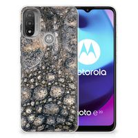 Motorola Moto E20 | E40 TPU Hoesje Krokodillenprint - thumbnail