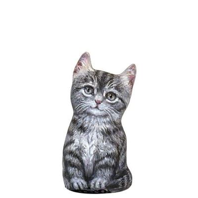 Mini Deurstopper Taby Grijs (23 cm)