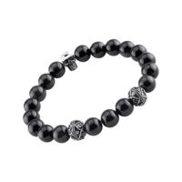 Natural Stone Bracelet Black Agate Armbanden