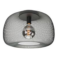 Plafondlamp Honey zwart 32cm