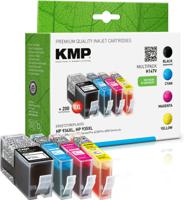 KMP Inktcartridge vervangt HP 934XL, 935XL, X4E14AE, C2P23AE, C2P24AE, C2P25AE, C2P26AE Compatibel Combipack Zwart, Cyaan, Magenta, Geel H147V 1743,0050 - thumbnail