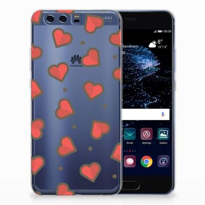 Huawei P10 Plus TPU bumper Hearts Huawei P10 Plus TPU bumper Hearts