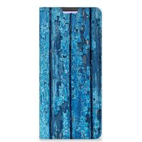 Xiaomi Redmi Note 10 Pro Book Wallet Case Wood Blue