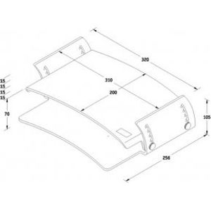 NeoMounts NSMONITOR40 monitor/TV accessoire