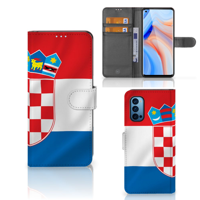 OPPO Reno 4 Pro 5G Bookstyle Case Kroatië
