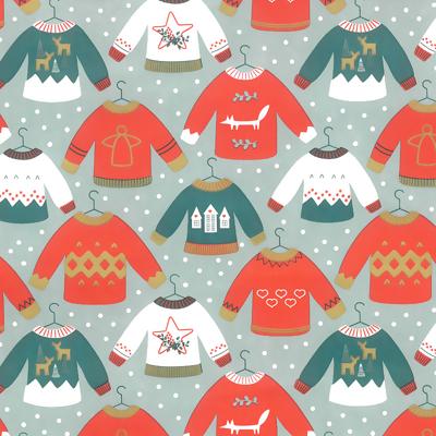 Geschenkpapier rol Kerst Silver 50 centimeter x 200 meter