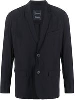 Herno blazer à simple boutonnage - Bleu