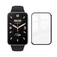 By Qubix - Screen protector Film - Full cover - Compatible met Xiaomi Mi Band 7 Pro - Compatible Xiaomi bandje