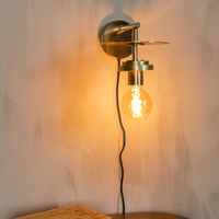 Dutchbone Wandlamp Aden - Brass - thumbnail